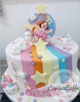 Tort sau candybar făcut de Corina Caffe