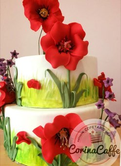 Tort sau candybar făcut de Corina Caffe