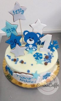 Tort sau candybar făcut de Corina Caffe